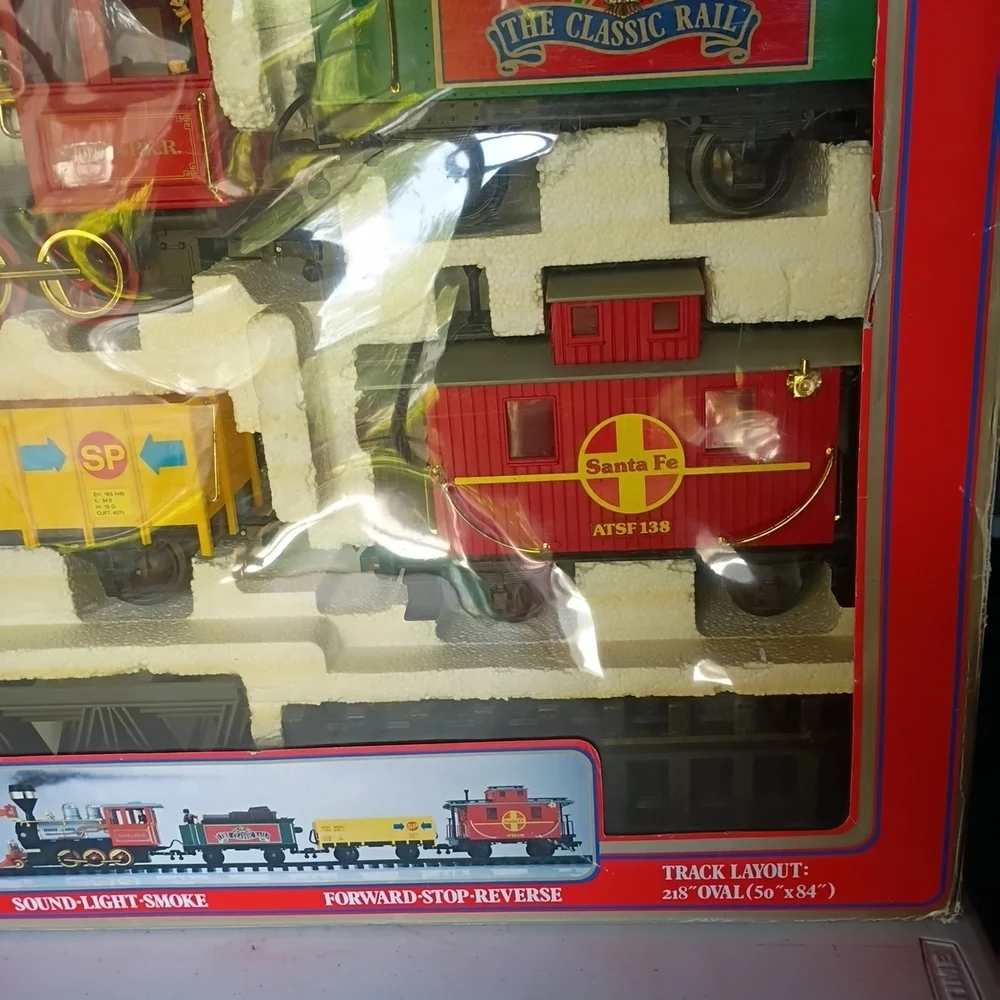 The Classic Kids Train Set - Red, Yellow, Green